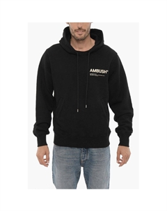 Толстовка с круглым вырезом из хлопка с начесом WORKSHOP, Black Ambush
