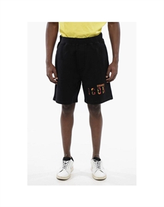 Хлопковые шорты с принтом ICON, Black Dsquared2