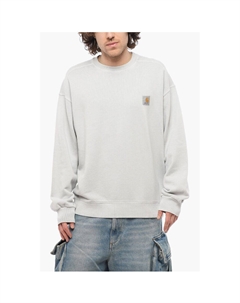 Толстовка NELSON из начесаного хлопка с круглым вырезом, Gray Carhartt wip