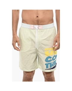 Шорты для плавания SUN с принтом, Green Dsquared2