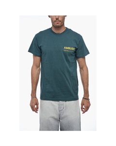 Футболка с круглым вырезом WORKSHOP EXCLUSIVE из хлопка, Green Ambush