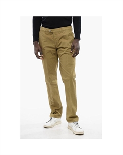 Брюки-чиносы ID Stretch Cotton с петлями Blet, Yellow Corneliani