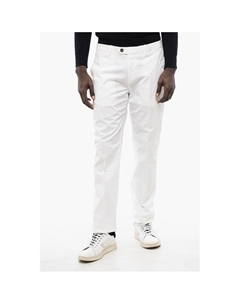 Однотонные брюки-чинос ID со шлевками для ремня, White Corneliani