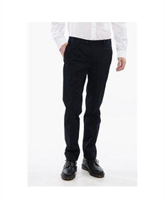 Брюки-чиносы LEADER из эластичного хлопка со шлевками для ремня, Blue Corneliani