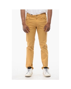 Хлопковые брюки с пятью карманами, Yellow Corneliani