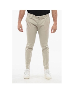 CC COLLECTION Брюки-чиносы из эластичного хлопка, Beige Corneliani