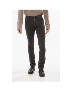 ID Узкие брюки с 5 карманами, Brown Corneliani