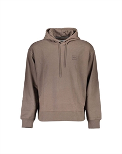 Коричневый хлопковый свитшот, Brown Calvin klein