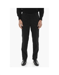 CC COLLECTION Брюки-чиносы из эластичного хлопка со шлевками для ремня, Black Corneliani