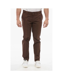 Брюки-чиносы ID Stretch из хлопка, Brown Corneliani