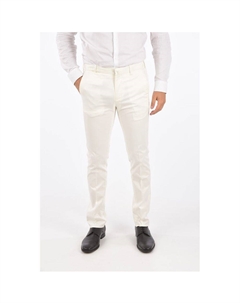 Белые хлопковые брюки, White Corneliani