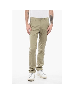 Брюки-чиносы ID из чистого льна со шлевками для ремня, Green Corneliani