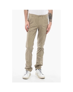 Брюки-чиносы ID Stretch Cotton с петлями для ремня, Beige Corneliani