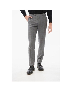 Клетчатые шерстяные брюки, Gray Corneliani