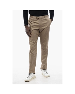 Брюки LEADER из хлопковой смеси с 4 карманами и шлевками для ремня, Army Corneliani