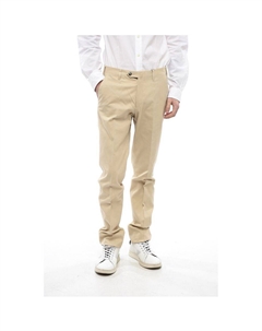 Узкие брюки-чинос с карманами на молнии, Beige Corneliani