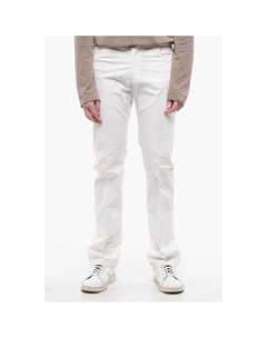 Белые хлопковые брюки, White Corneliani