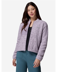 Джемпер флисовый женский Stellar Path Fleece Bomber Full Zip, Розовый Columbia