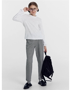 Школьные брюки для девочек с паттерном черно-белая Mark formelle