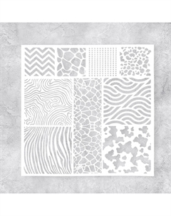 Трафарет для творчества Арт узор