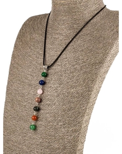 Колье оберег Бусики-колечки