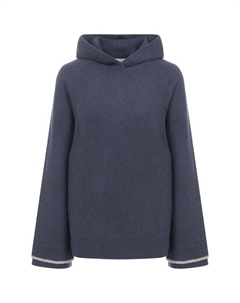 Худи из шерсти и кашемира Brunello cucinelli