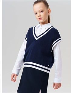 Жилет трикотажный для девочек School by playtoday