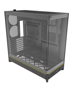 Корпус ATX HS02, Midi-Tower, без БП, черный Montech