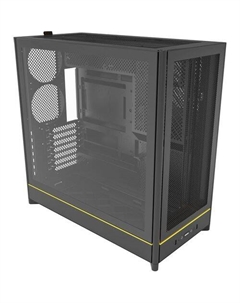 Корпус ATX HS01, Midi-Tower, без БП, черный Montech