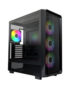 Корпус ATX X5, Midi-Tower, без БП, черный Montech