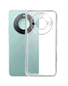 Чехол (клип-кейс) Silicone Case, для Honor X9c Smart, прозрачный Borasco