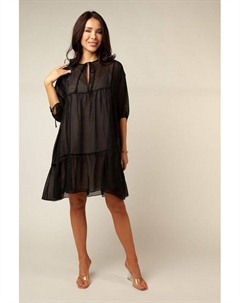 Платье с воланом свободного кроя Esfir