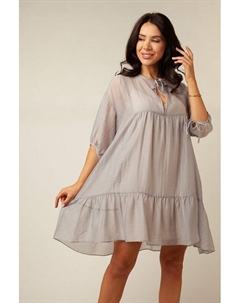 Платье с воланом свободного кроя Esfir