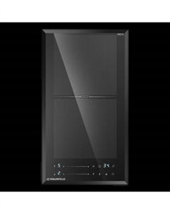 Индукционная варочная панель Maunfeld CVI292S2FBK, 2 конфорки, черный (КА-00022392)