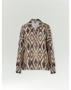 Блузка из модала с принтом Emka