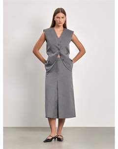 Юбка миди с шерстью Emka