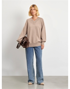 Джемпер с v-образным вырезом Emka