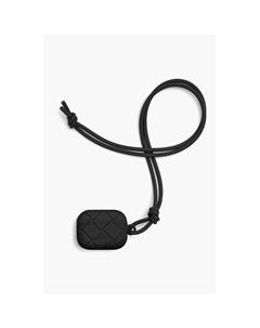 Черный синтетический чехол для телефона Bottega Veneta, Black Bottega veneta