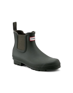 Оригинальные матовые резиновые сапоги Double Matte Rain Boot, Dark Green Hunter