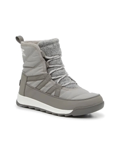 Зимние ботинки женские Whitney II Plus стеганые водонепроницаемые, серый Sorel