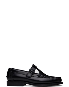 Черные мокасины Alber Hereu