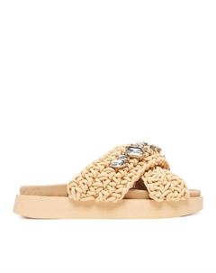 Мюли Woven Stones 70104-106, бежевый Inuikii