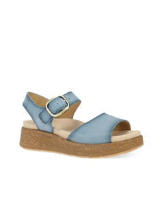 Босоножки Bianca Wedge, Blue Dansko