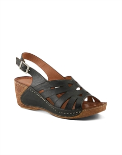 Сандалии на платформе, Black Spring step