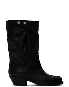 Черные сапоги Ademé Isabel marant