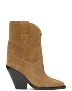 Низкие ботинки Leyane цвета загара Isabel marant