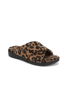 Сандалии Relax II, Brown Leopard Print Vionic