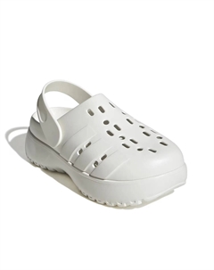 Adilette Platform Сабо - женские, White Adidas
