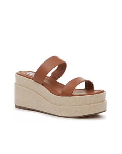 Сандалии на платформе, Cognac Steve madden