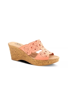 Сандалии Flamyo Wedge, Peach Spring step